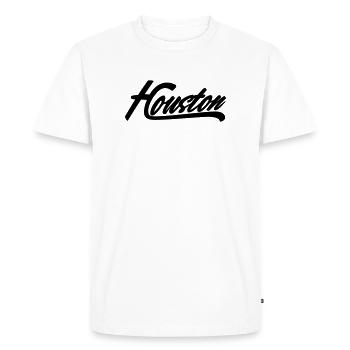 Chemise Houston - T-shirt Premium bio Homme - blanc - Devant - Nico (187cm)