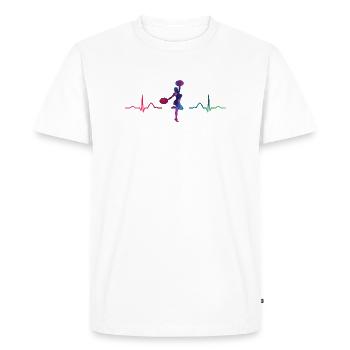 Cheerleader Cheer Mom Cheerleading - Men's Premium Organic T-Shirt - white - Front - Nico (187cm)
