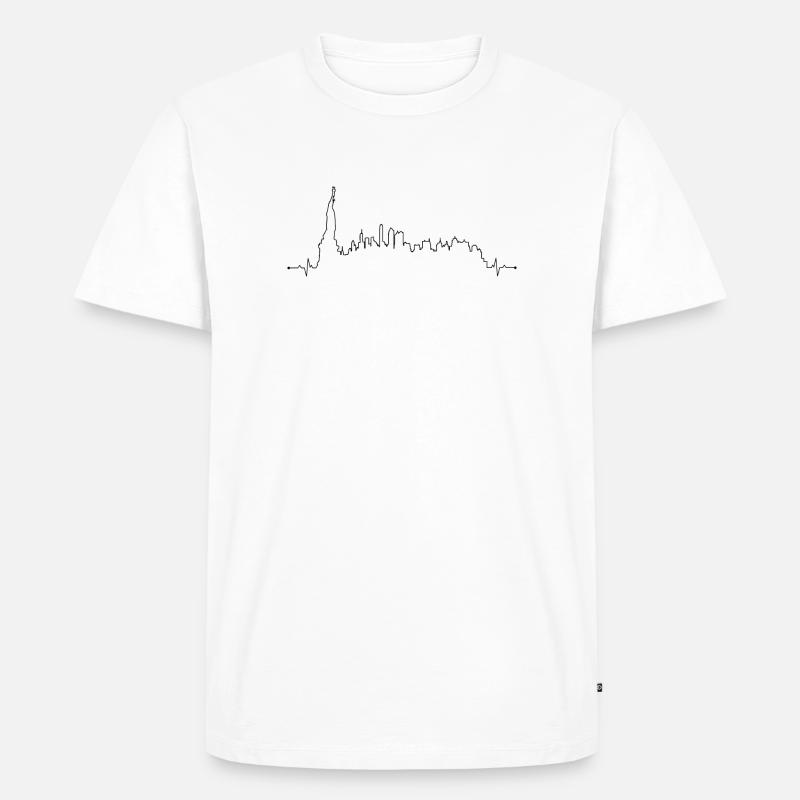 design_missing_request - Männer Premium Bio T-Shirt - Weiß