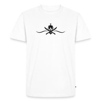 Döner Skewer Kebab - Men's Premium Organic T-Shirt - white - Front - Nico (187cm)
