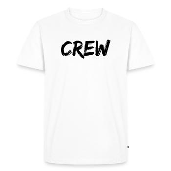 équipage - T-shirt Premium bio Homme - blanc - Devant - Nico (187cm)
