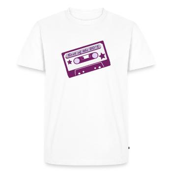 Musique des années 80 - T-shirt Premium bio Homme - blanc - Devant - Nico (187cm)