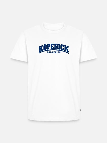 Köpenick - Ost-Berlin - Bezirk - Deutschland - Männer Premium Bio T-Shirt - Weiß