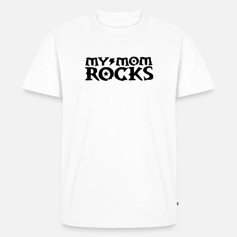Mama - Männer Premium Bio T-Shirt - Weiß