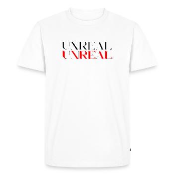 Incroyable - T-shirt Premium bio Homme - blanc - Devant - Nico (187cm)