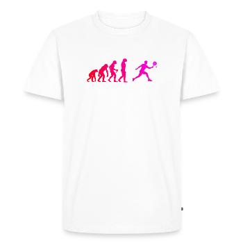 Padel court gift for learning to play padel fans - Men's Premium Organic T-Shirt - white - Front - Nico (187cm)