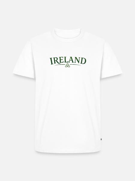 Ireland - Irland - irisch - Dublin - Ire - Männer Premium Bio T-Shirt - Weiß