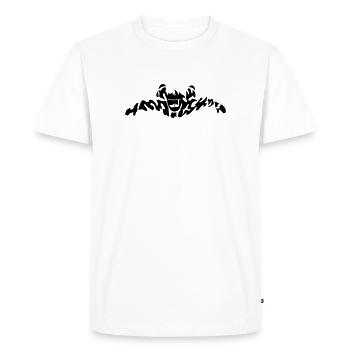 skydiver extreme - T-shirt Premium bio Homme - blanc - Devant - Nico (187cm)