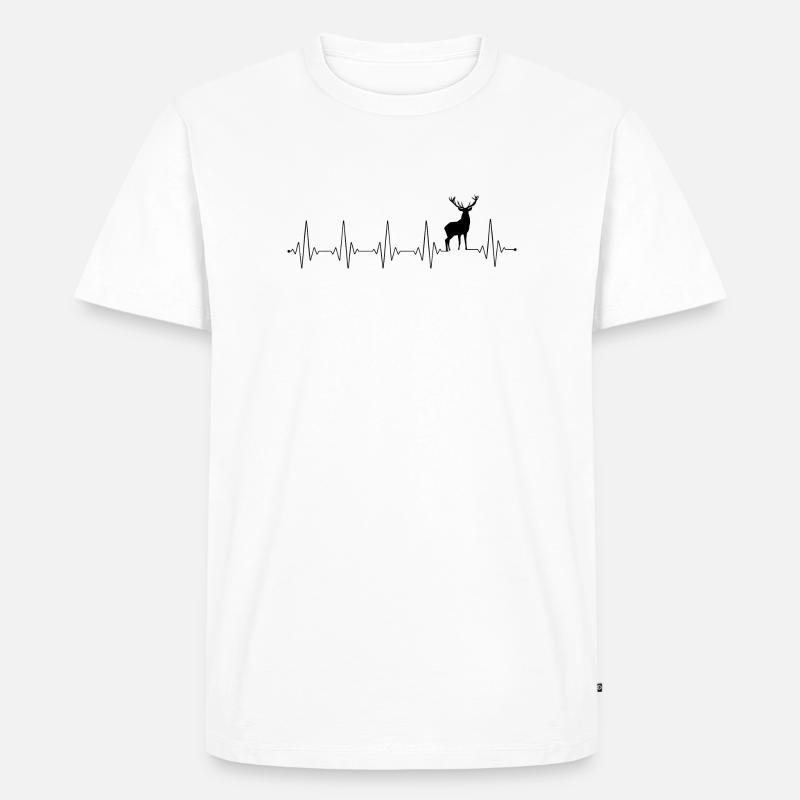 Please Upload Design Image - Men's Premium Organic T-Shirt - white
