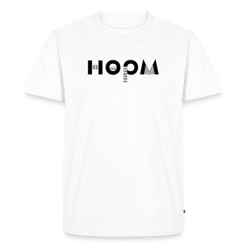 норм - norm - T-shirt Premium bio Homme - blanc - Devant - Nico (187cm)