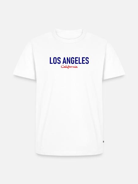 Los Angeles - Californie - Californie - États-Unis - T-shirt Premium bio Homme - blanc