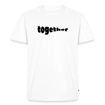 ensemble - T-shirt Premium bio Homme - blanc - Devant - Nico (187cm)