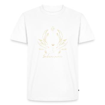 Solea ani - T-shirt Premium bio Homme - blanc - Devant - Nico (187cm)
