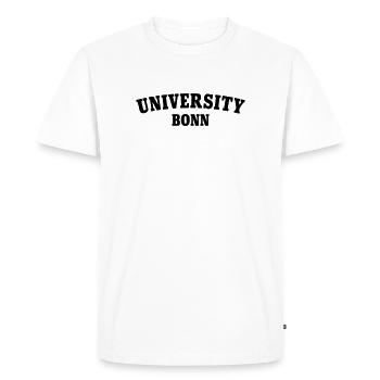 Université de Bonn - T-shirt Premium bio Homme - blanc - Devant - Nico (187cm)