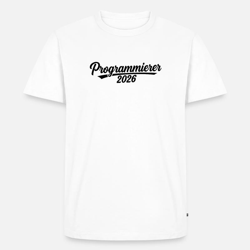 Programmer 2026 – Coding Design - Men's Premium Organic T-Shirt - white