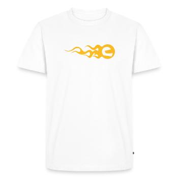 Motorbike - T-shirt Premium bio Homme - blanc - Devant - Nico (187cm)