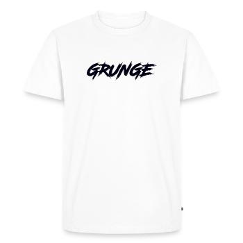 GRUNGE - T-shirt Premium bio Homme - blanc - Devant - Nico (187cm)