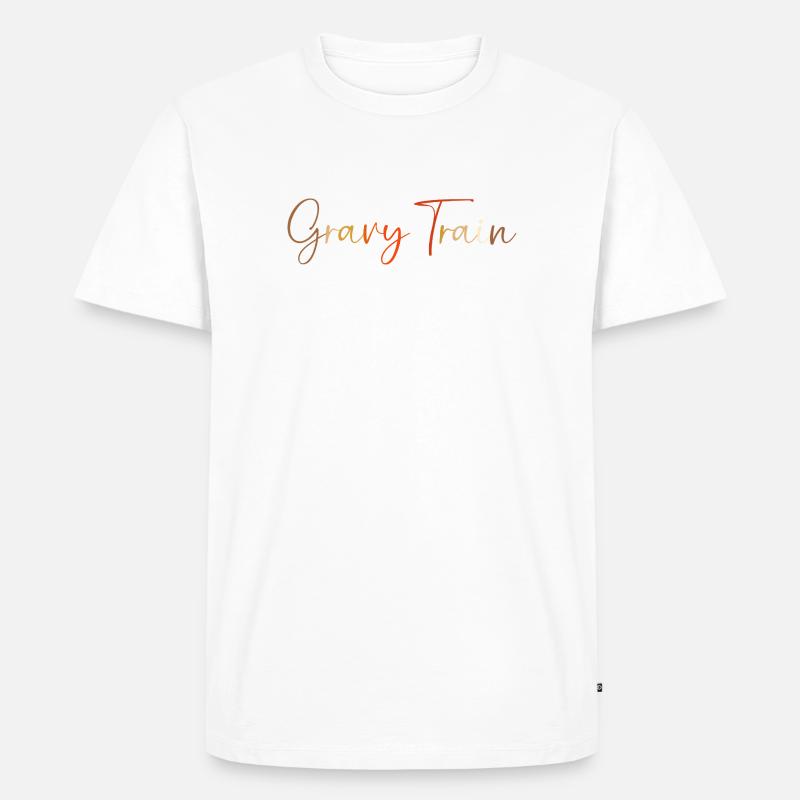 Thanksgiving Mama Mutter Oma Großmutter - Männer Premium Bio T-Shirt - Weiß