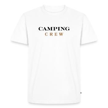 Équipe de camping - T-shirt Premium bio Homme - blanc - Devant - Nico (187cm)