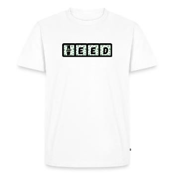 Need Weed - Men's Premium Organic T-Shirt - white - Front - Nico (187cm)