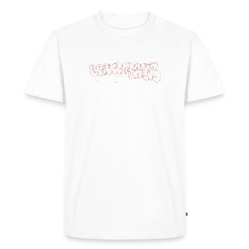 Bratislava - Capitale mondiale de l’art urbain - T-shirt Premium bio Homme - blanc - Devant - Nico (187cm)