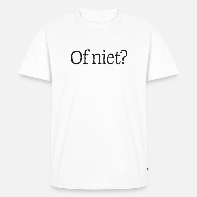11 Oder doch nicht? - Männer Premium Bio T-Shirt - Weiß