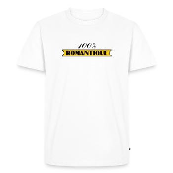 anniversaire. anniversaire décennie. humour. drôle - T-shirt Premium bio Homme - blanc - Devant - Nico (187cm)