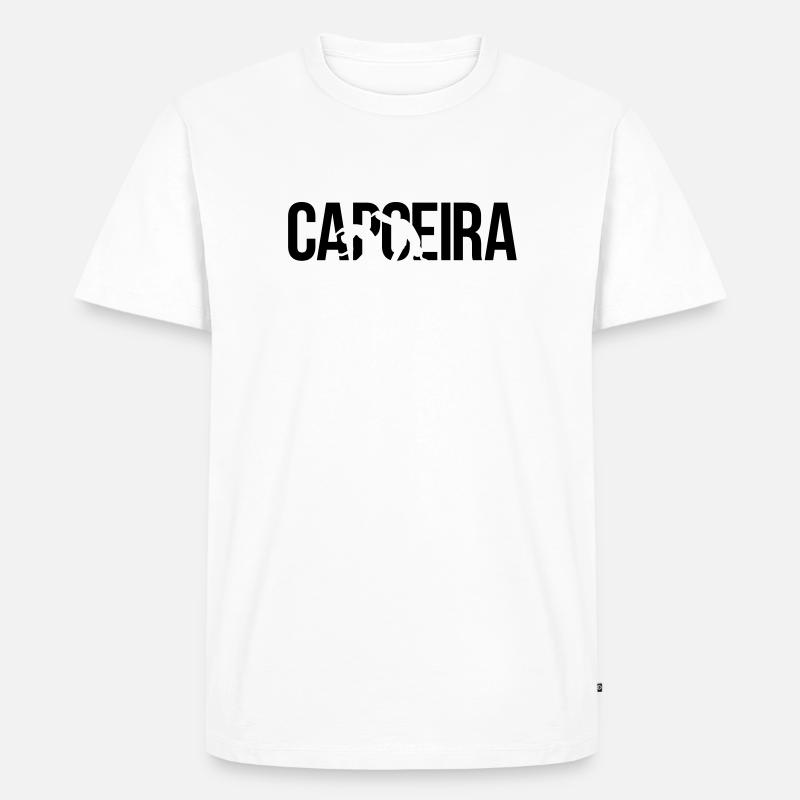 capoeira - Männer Premium Bio T-Shirt - Weiß