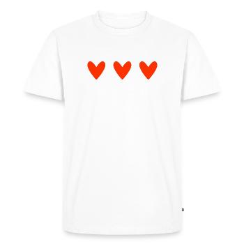 Bachelorette party. BRIDE. TEAM. TEAM MARIEE. BRIDE-TO-BE - Men's Premium Organic T-Shirt - white - Front - Nico (187cm)