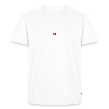 Copenhague : Hôtels - T-shirt Premium bio Homme - blanc - Devant - Nico (187cm)