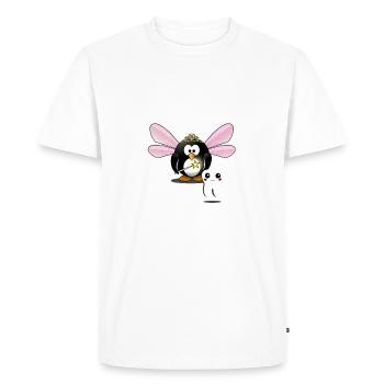 Petite souris - T-shirt Premium bio Homme - blanc - Devant - Nico (187cm)