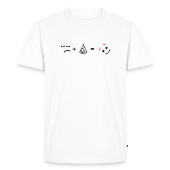 Awaiting design upload - Men's Premium Organic T-Shirt - white - Front - Nico (187cm)