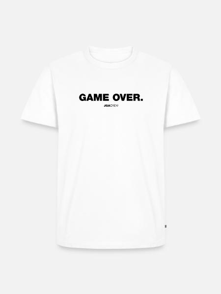Game Over (Bachelor Party) - Men's Premium Organic T-Shirt - white