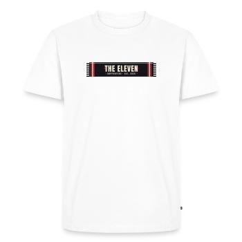 The Eleven — Supporter Scarf Design - T-shirt Premium bio Homme - blanc - Devant - Nico (187cm)