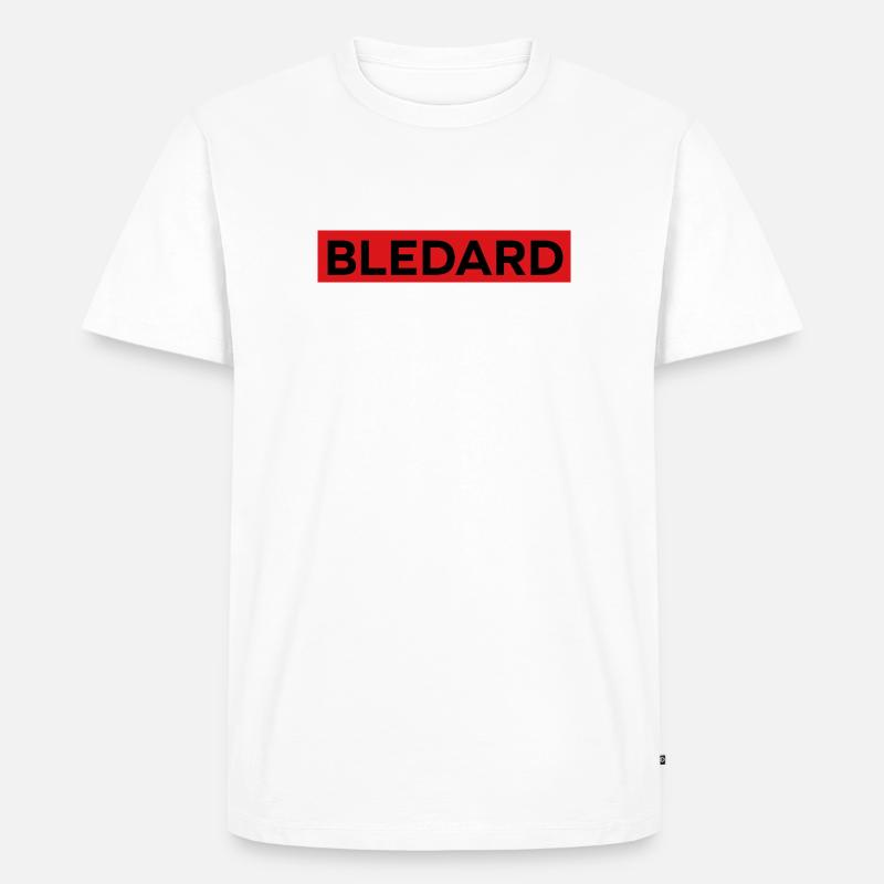 Bledard - Männer Premium Bio T-Shirt - Weiß