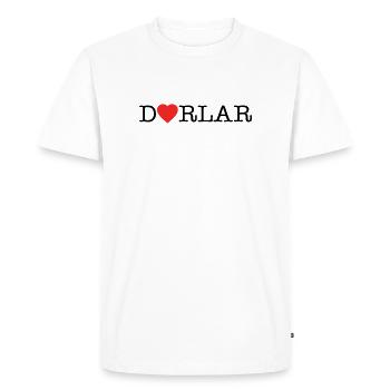 Dorlar - Men's Premium Organic T-Shirt - white - Front - Nico (187cm)
