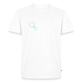 abseiling - rappeling - Men's Premium Organic T-Shirt - white - Front - Nico (187cm)