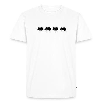 Beetles Bugs - Men's Premium Organic T-Shirt - white - Front - Nico (187cm)