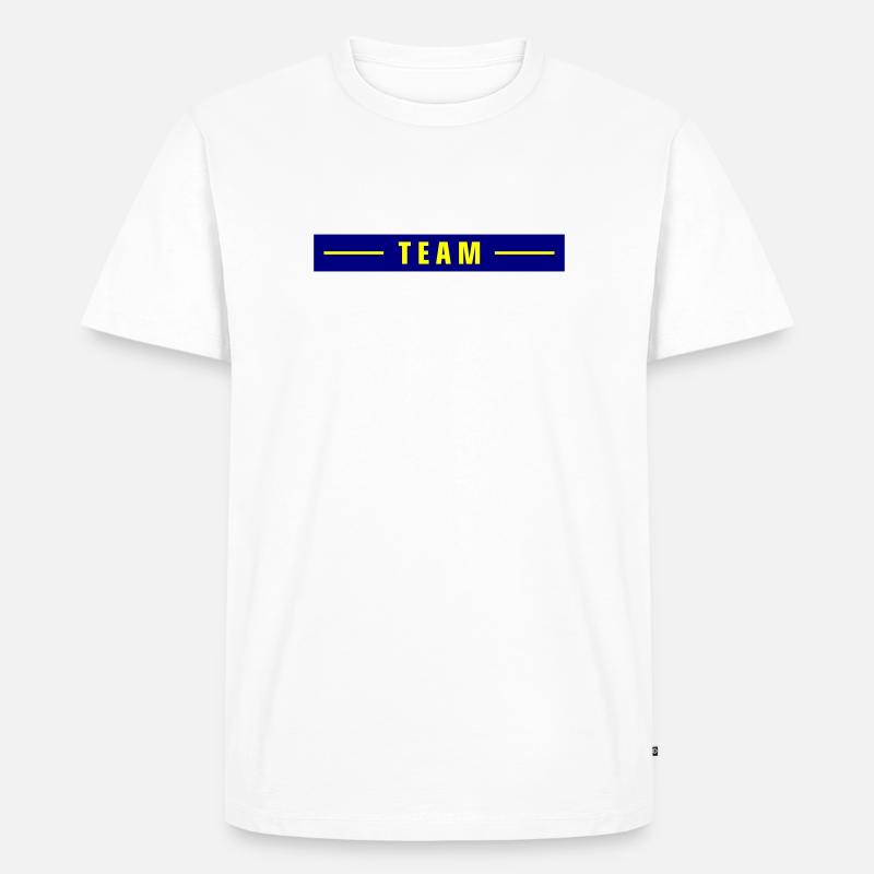 Team Stroke - Maglietta ecologica premium da uomo - bianco
