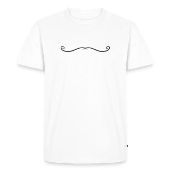 Gamme d’ornements - T-shirt Premium bio Homme - blanc - Devant - Nico (187cm)