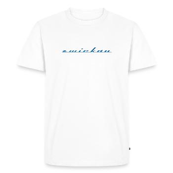 ZWICKAU - T-shirt Premium bio Homme - blanc - Devant - Nico (187cm)