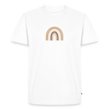 POSITIVE ATTITUDE MINDSET Motivation - Men's Premium Organic T-Shirt - white - Front - Nico (187cm)