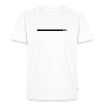 Accident vasculaire cérébral en 2026 - T-shirt Premium bio Homme - blanc - Devant - Nico (187cm)