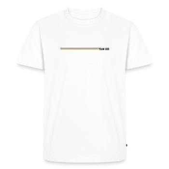 Team Germany - Men's Premium Organic T-Shirt - white - Front - Nico (187cm)