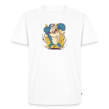A Day Without Apes Is Like Just Kidding I Have No - Men's Premium Organic T-Shirt - white - Front - Nico (187cm)