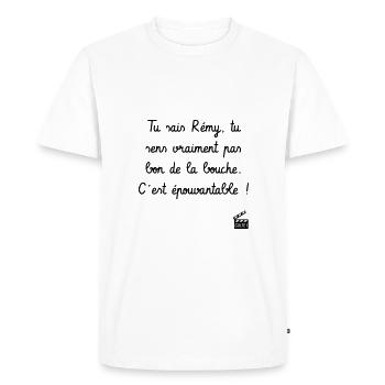 C'est arrivé près de chez vous - Réplique culte - T-shirt Premium bio Homme - blanc - Devant - Nico (187cm)