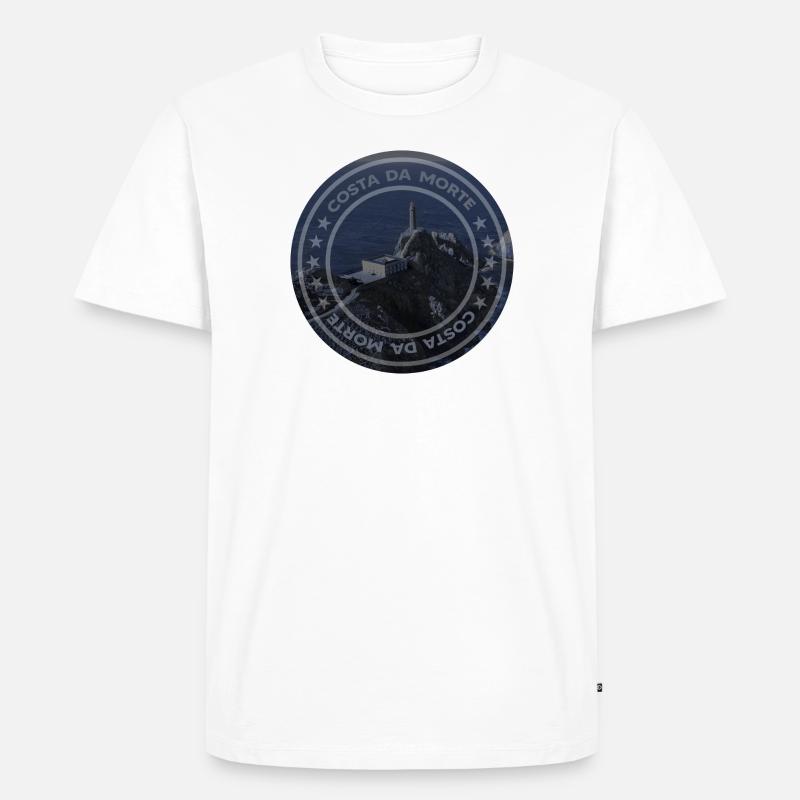 Costa da Morte - Männer Premium Bio T-Shirt - Weiß