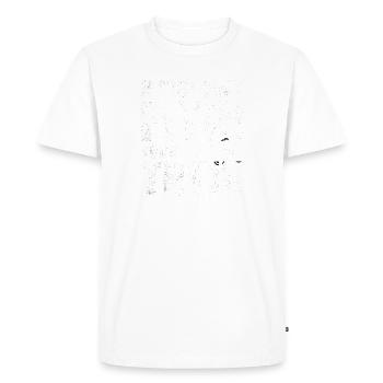 Motocross Moto Motorsport - T-shirt Premium bio Homme - blanc - Devant - Nico (187cm)