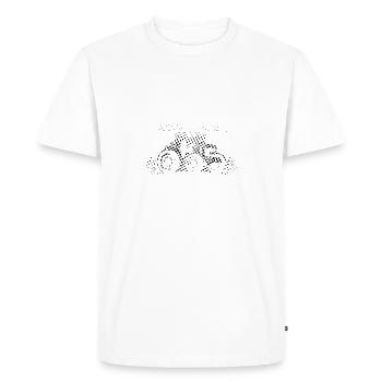 Farmer Tractor Agriculture Farmer Tractor Farm - Men's Premium Organic T-Shirt - white - Front - Nico (187cm)