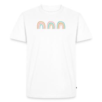 Parapente Parapente Parachute Parachute Para - T-shirt Premium bio Homme - blanc - Devant - Nico (187cm)